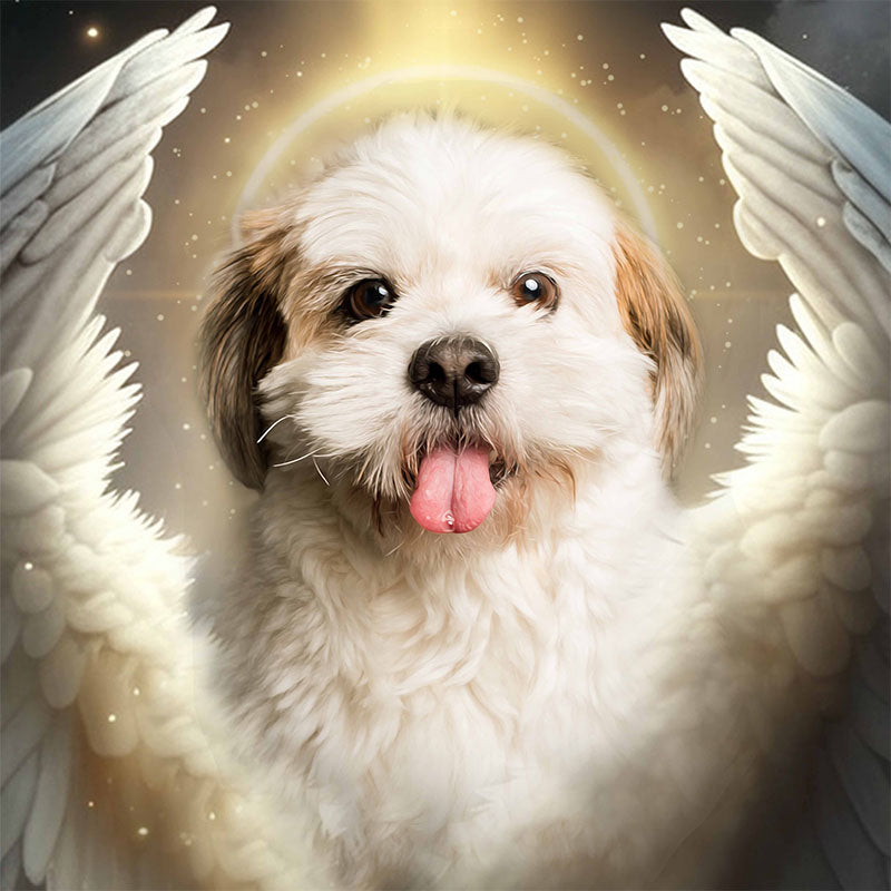Der Engel - Poster auf 250g Qualitätsdruck