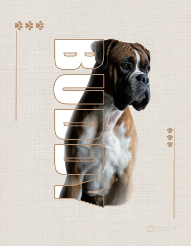 Plantilla de póster de nuevo diseño en impresión de calidad de 250 g.