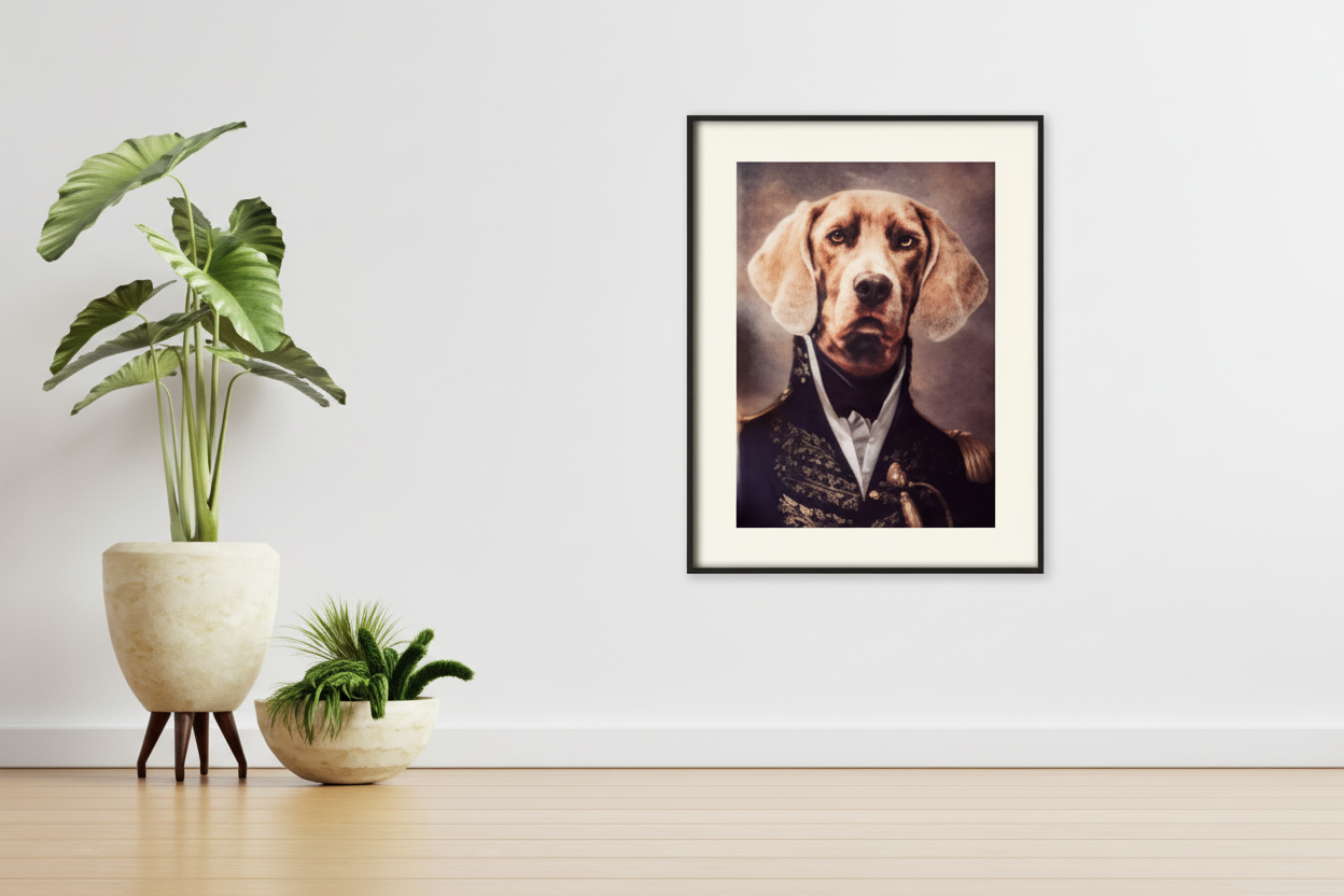 nobelpfoten - dein Haustier als Kunstwerk an deiner Wand