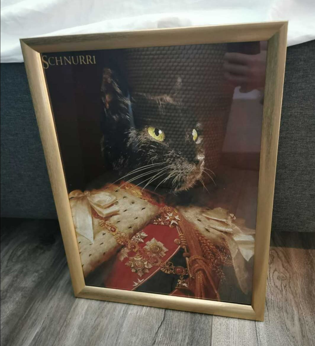 Der König von England -  Poster auf 250g Qualitätsdruck