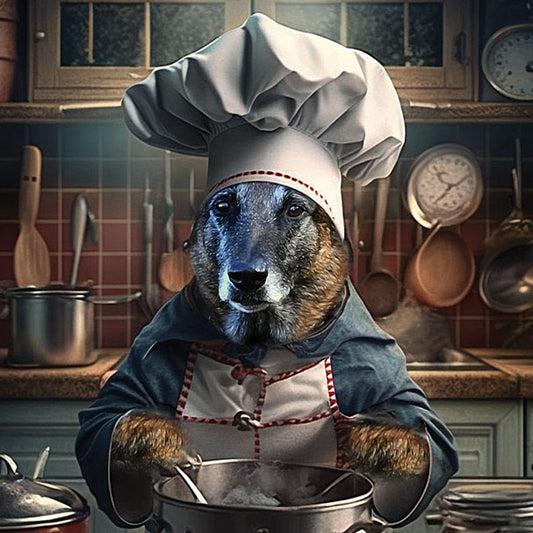 Der Küchenchef- Poster auf 250g Qualitätsdruck