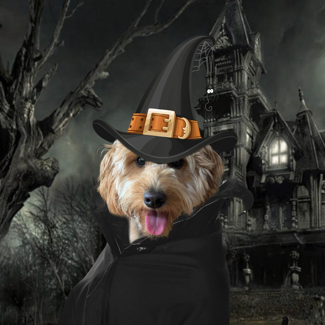 einzigartiges Halloween Porträt von deinem Hund