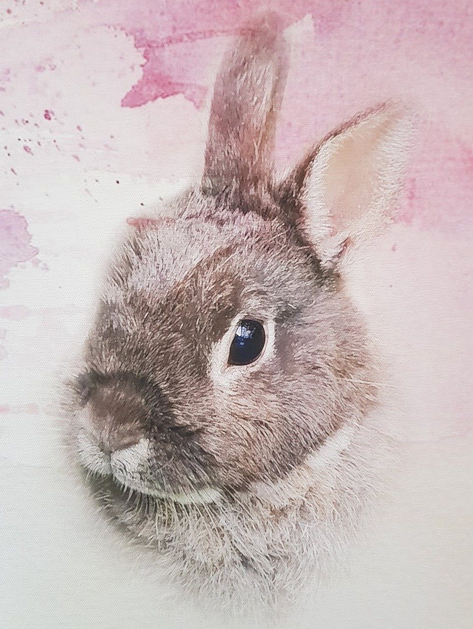 Klassisches Porträt "Aquarell" - Auf Leinwand und Holzrahmen
