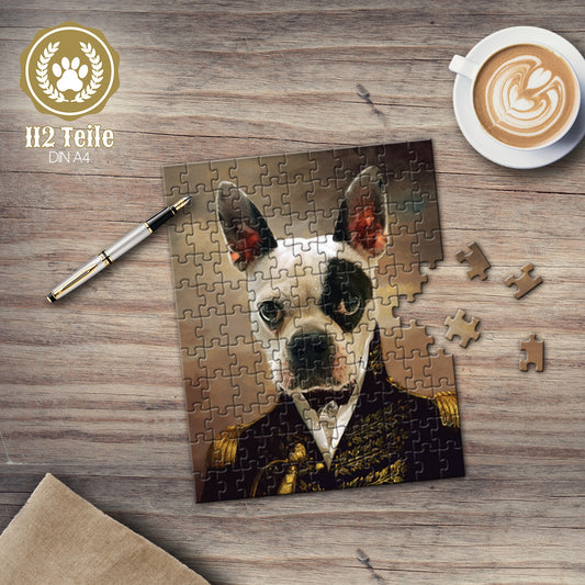 Süßer Hund als Fotopuzzle