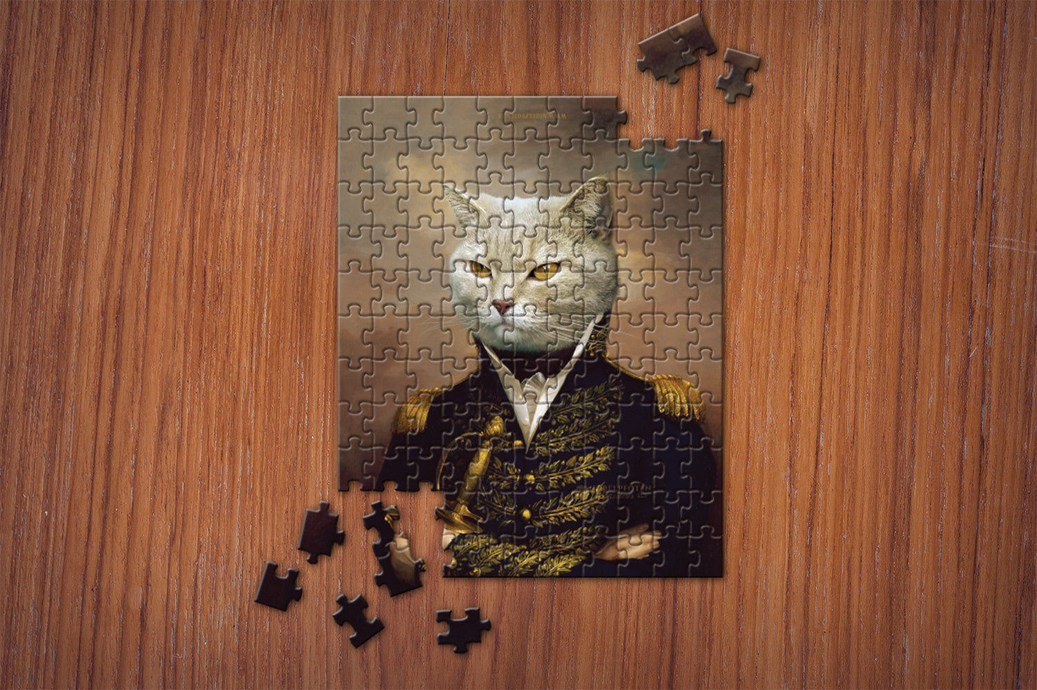 Haustier Puzzle - Der Offizier