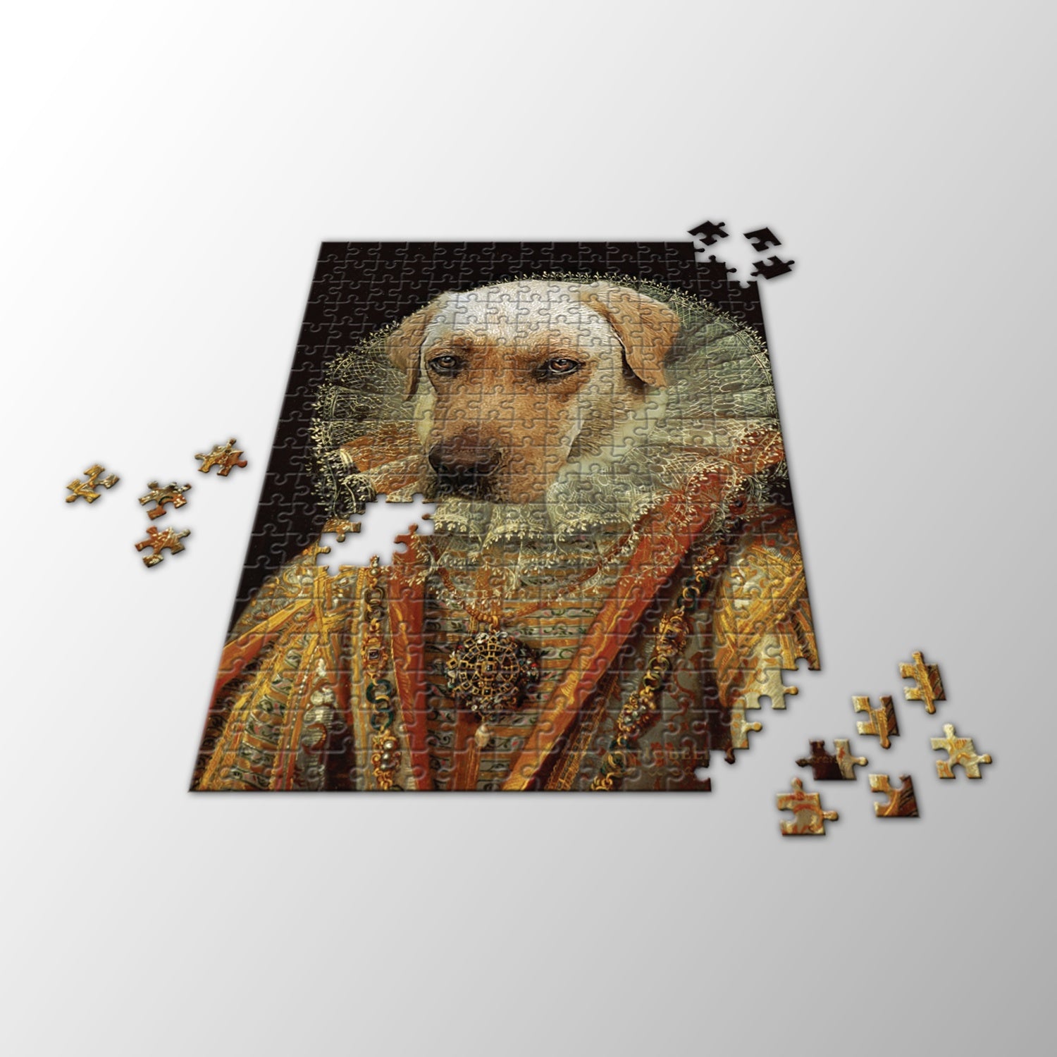 Foto Puzzle von einem Hund als Geschenk