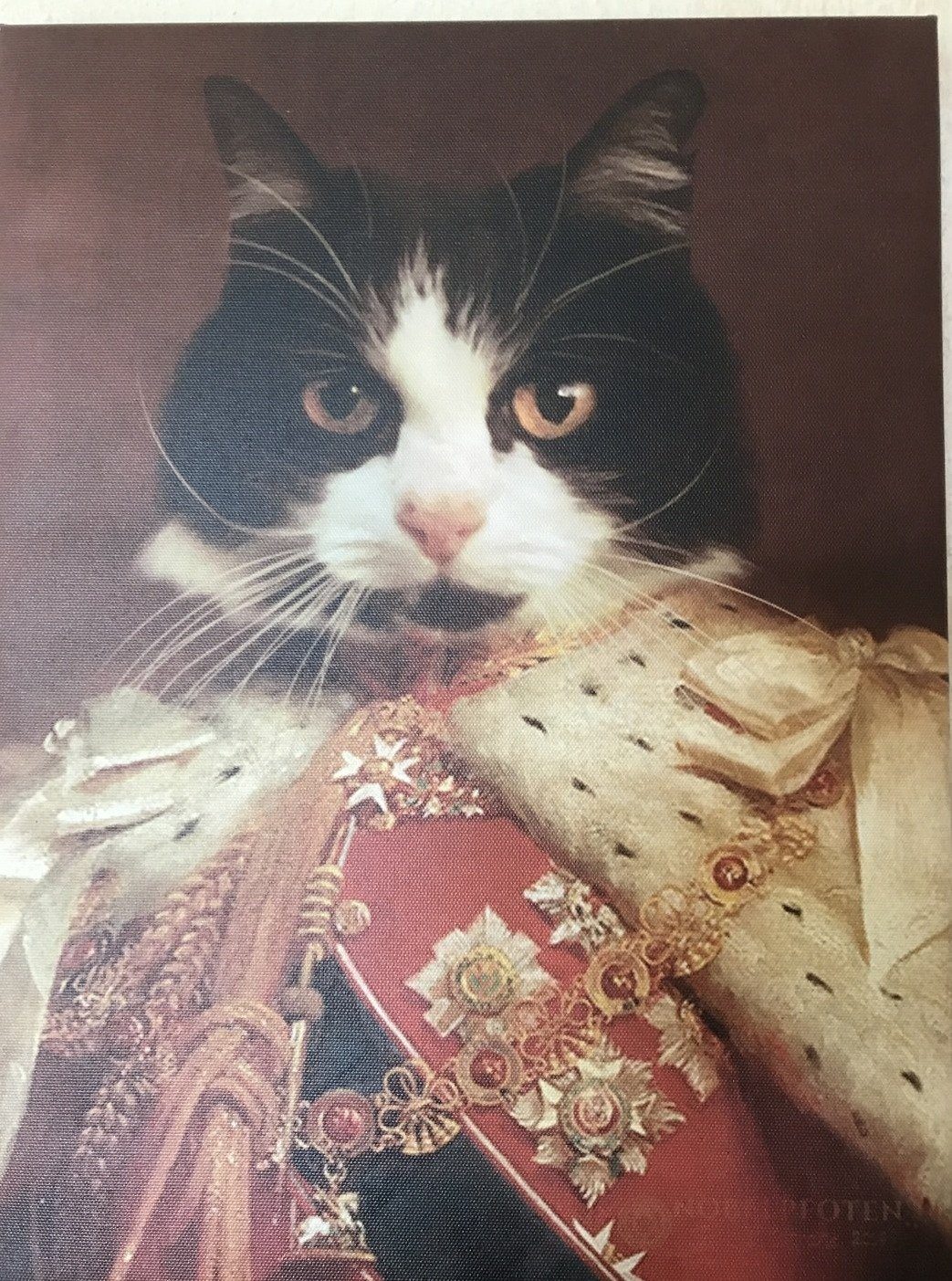 Der König von England -  Poster auf 250g Qualitätsdruck