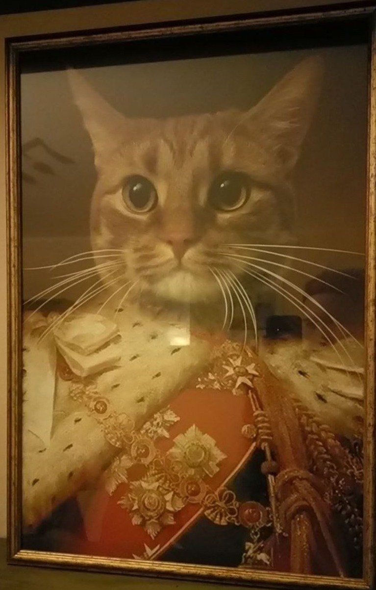 Der König von England -  Poster auf 250g Qualitätsdruck