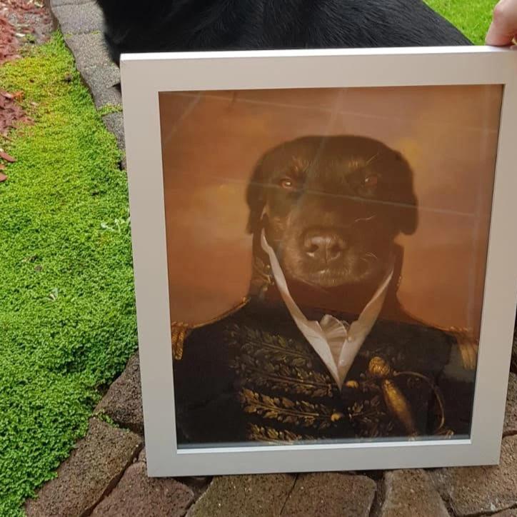 Der Offizier -  Poster auf 250g Qualitätsdruck