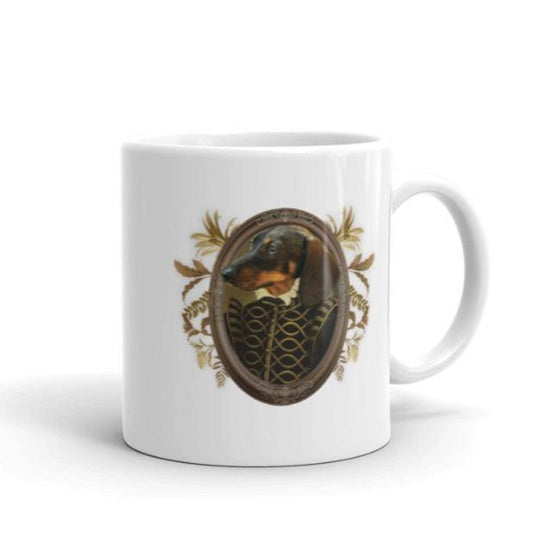 deinen hund individuell auf deiner tasse